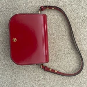 Brand new Tory Burch red crossbody purse